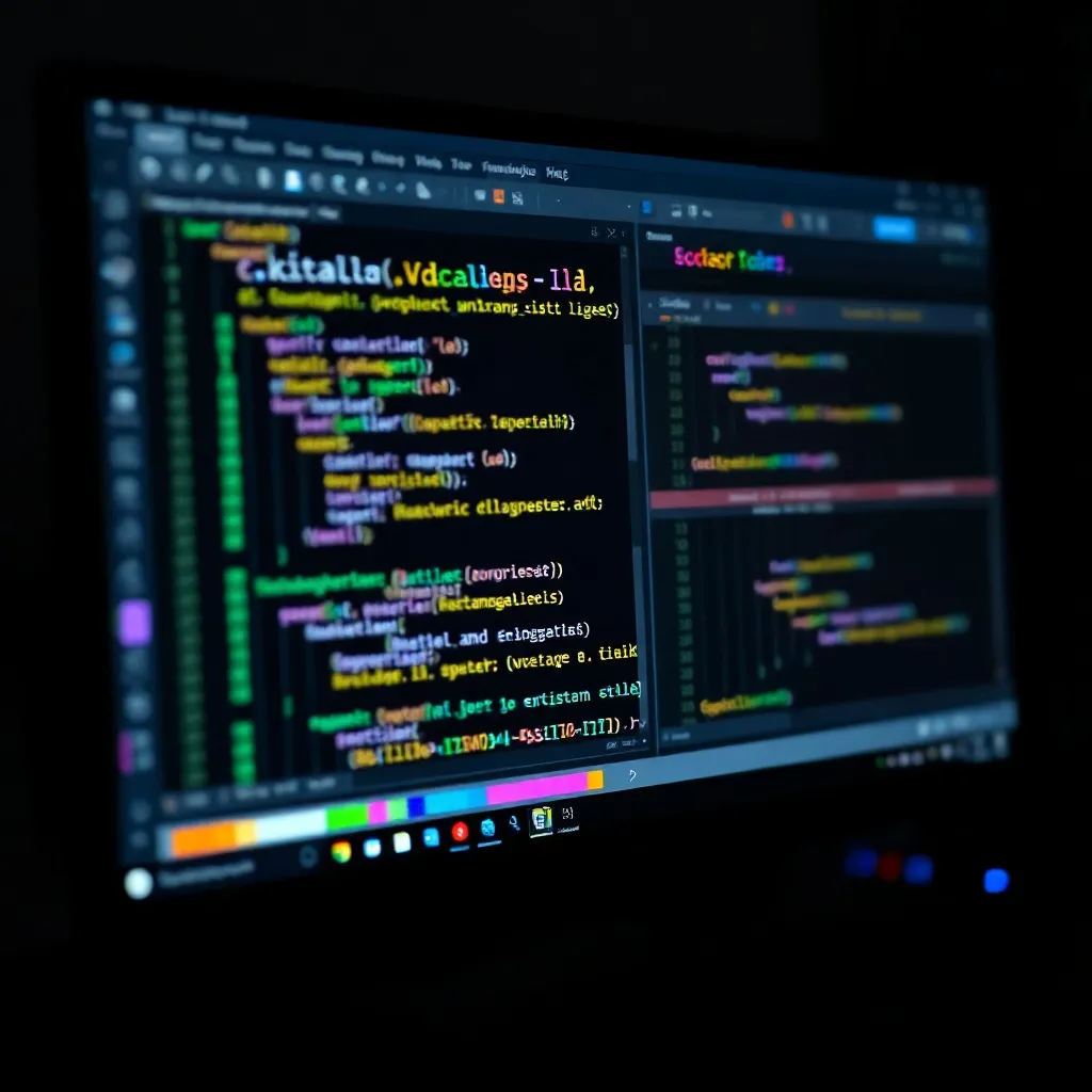 A high-quality technical close-up of a computer screen showi